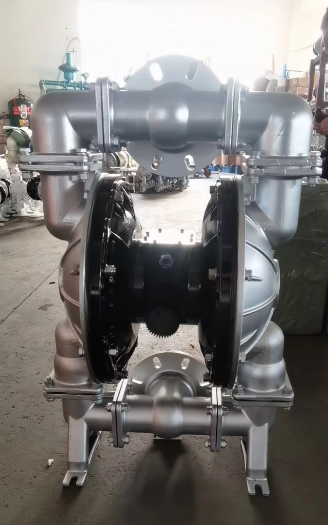 Мембранный пневматический насос QBY3-125