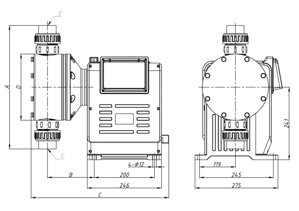 Чертеж оборудования DMCS3200/0.3 PVC Чертеж оборудования DMCS3200/0.3 PVC